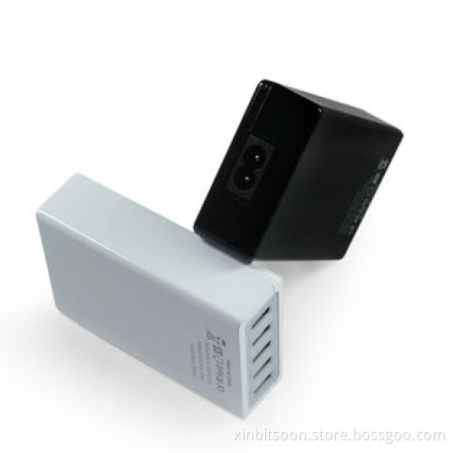 5-port USB Charger, 5V/10A for iPhone/iPad/Samsung USB Wall Charger